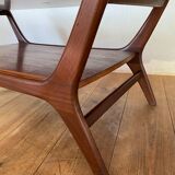 Scandinavian design teak coffee table 60s