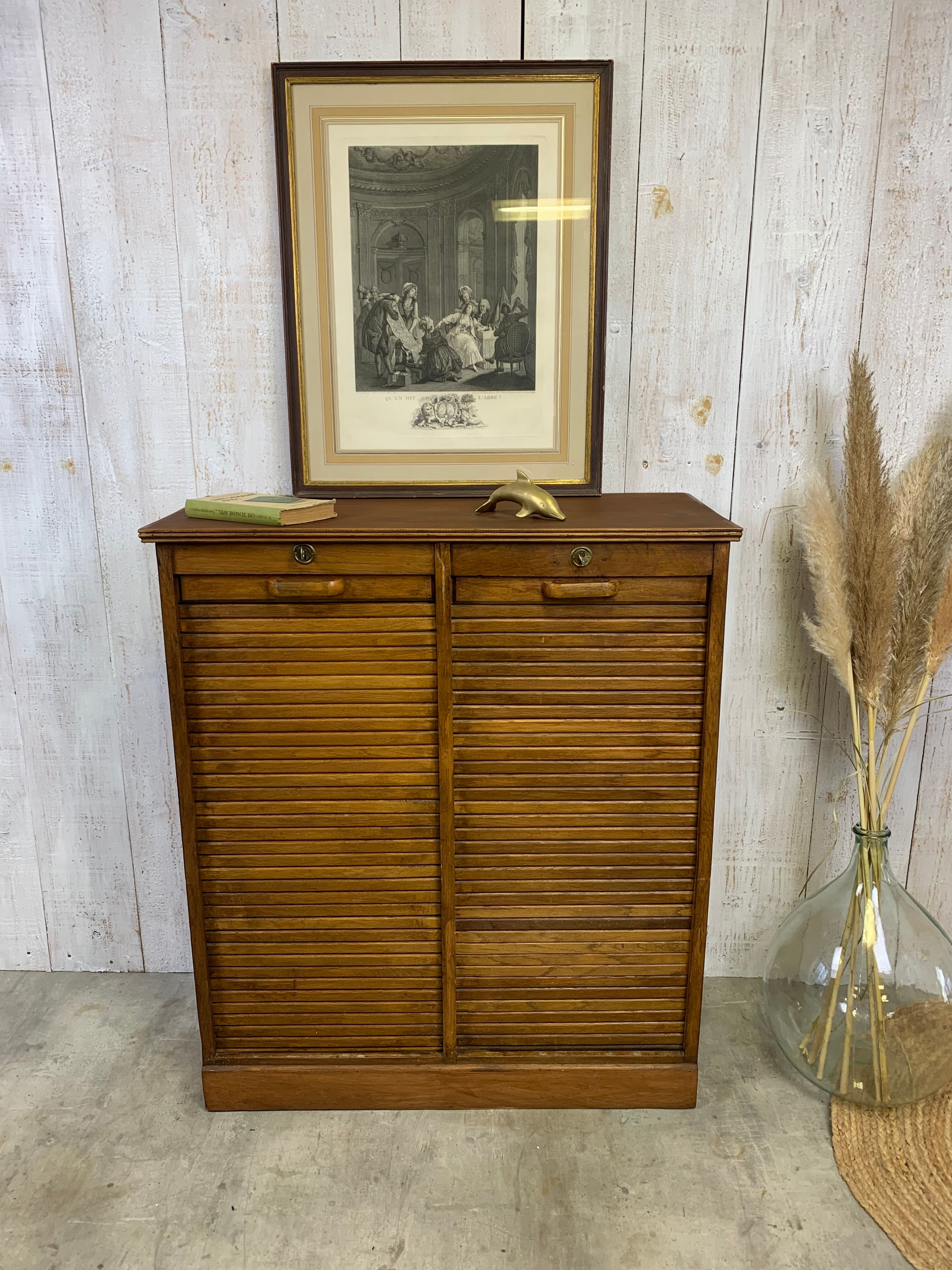 Double curtain binder