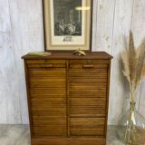 Double curtain binder