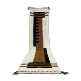 Tapis de passage en laine pure fait main traditionnelle taille 75/300 cm