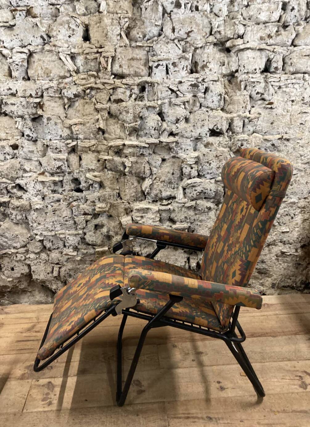 Lafuma reclining relax armchair 1980