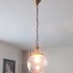 Oldhangingentry - brass & glass - 50s ball Lantern