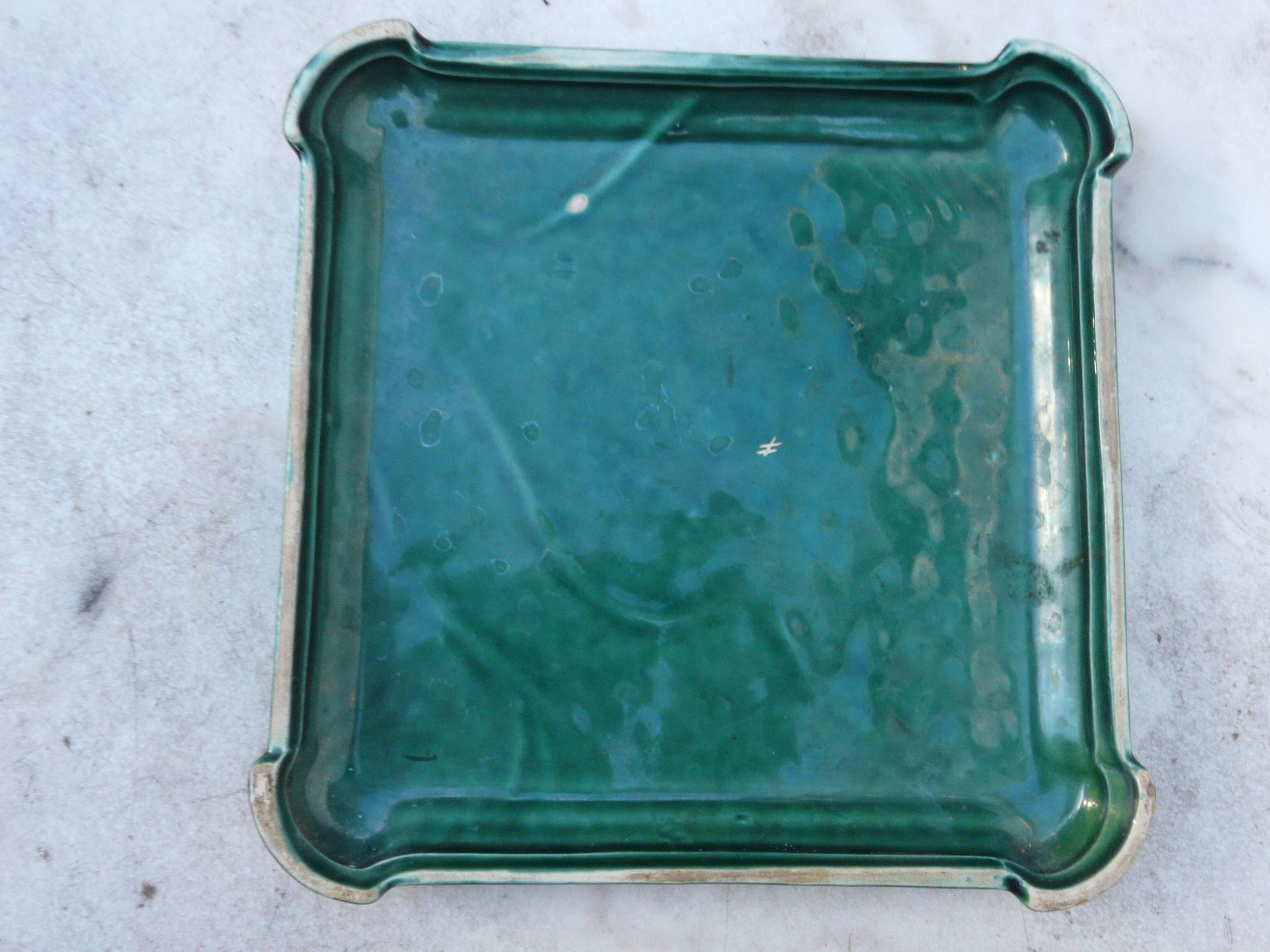 50s ceramic trivet by poet-laval