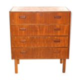 Commode en teck, Suède, 1960