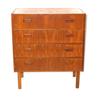 Commode en teck, Suède, 1960