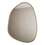 Miroir laiton doré 51 cm