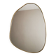 Gilded brass mirror 51 cm
