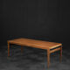 Vintage Classic Mid-Century Scandinavian Modern Teak Coffee Table with Pull-Out Tops