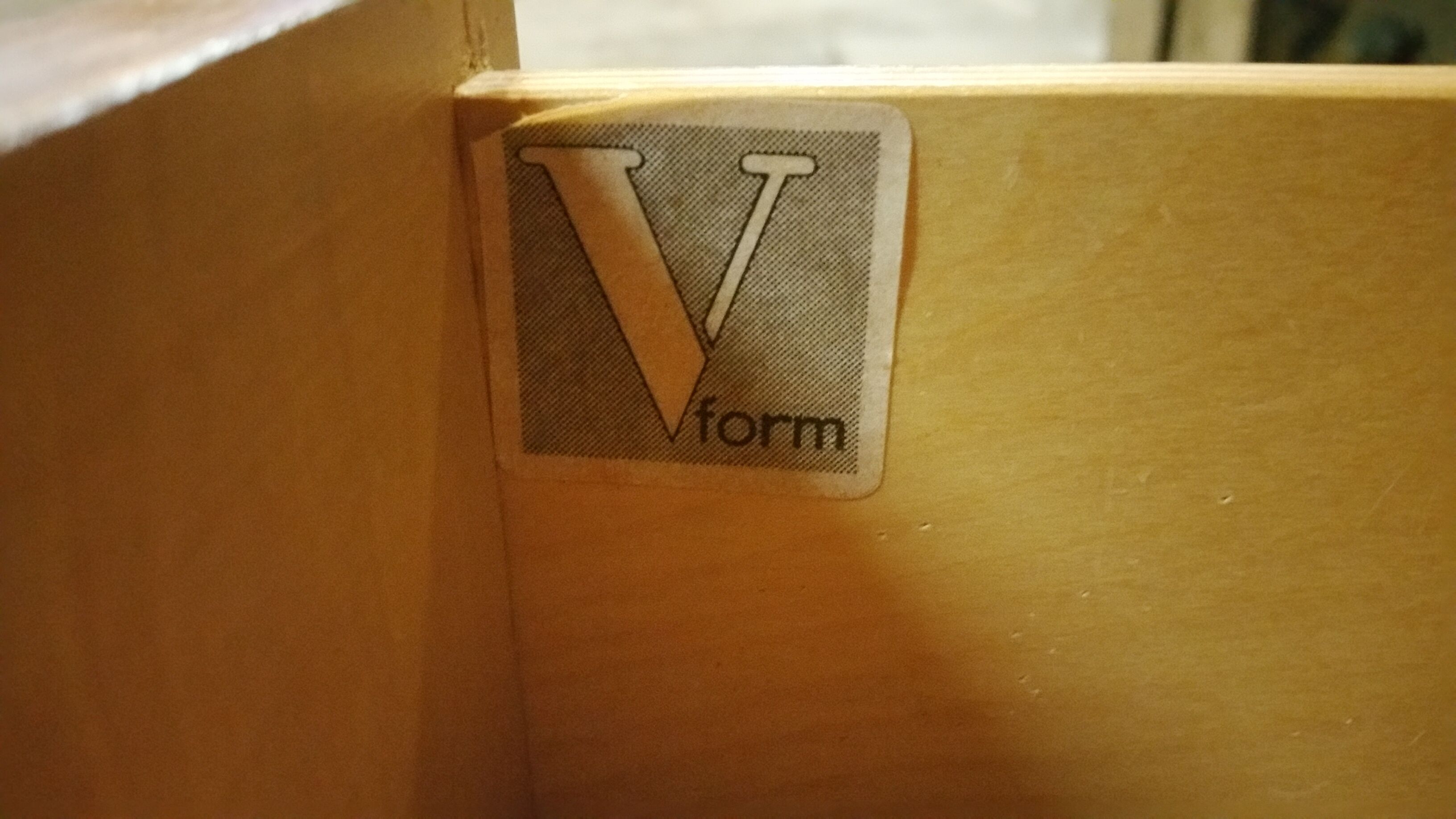 Row V - Form Oswald John Paola sideboard 50 60 Scandinavian years