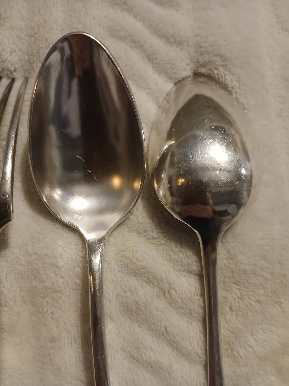 24 antique silver-plated cutlery sets