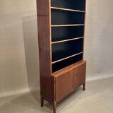 Large modular bookcase Scandinavian design 1950.