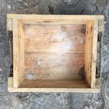 Wooden military crate
