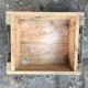 Wooden military crate