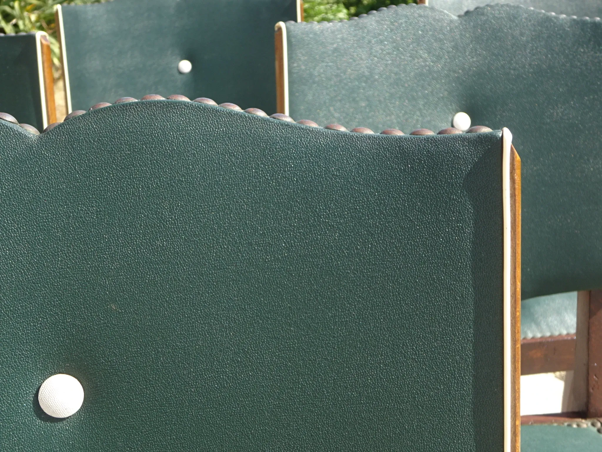 Chaises Art Déco restaurées, lot de 6