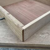 Rustic Farmhouse Coffee Table with 1 Drawer 1950