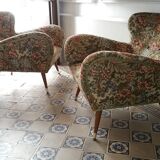 Pair of chairs organic years 50-60