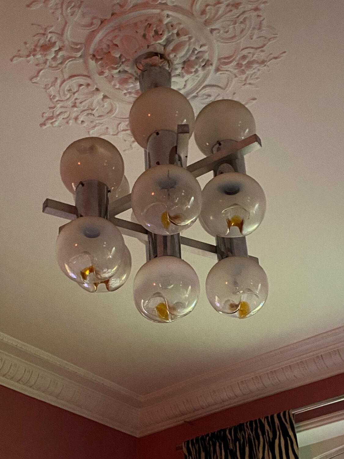 Superb and rare, the other Gaetano Sciolari for Mazzega.