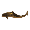 Brass dolphin paperweight
