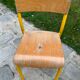 Paire de chaises d'école