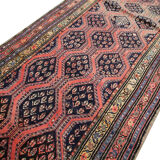 Rare caucasian antique rug, handwoven  karabagh rug- 230x107cm