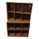 Teak wall locker