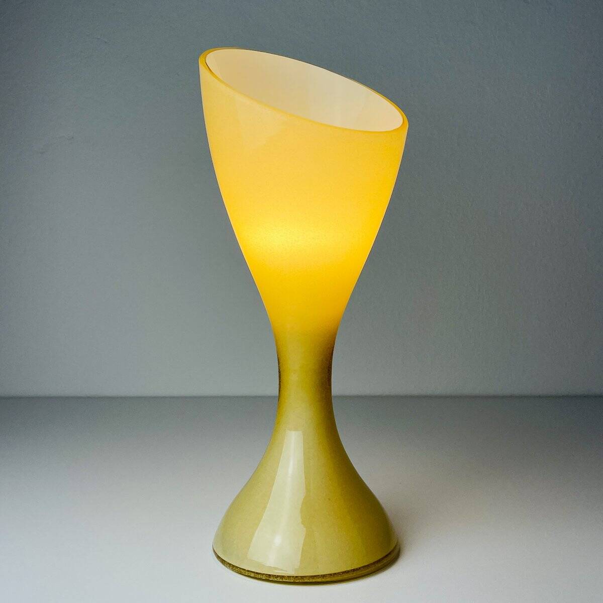 Vintage Murano table lamp by Vistosi, Italy, 1980s.