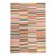 Afghan kilim with colored bands 306 x 235 cm