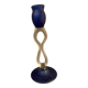 glass candlestick holder