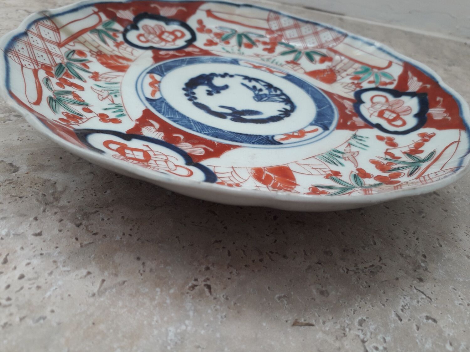 Assiete collection Imari antique Japanese porcelain