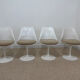 Set of 4 Tulip chairs by Knoll – Eero Saarinen – 1960s/70s