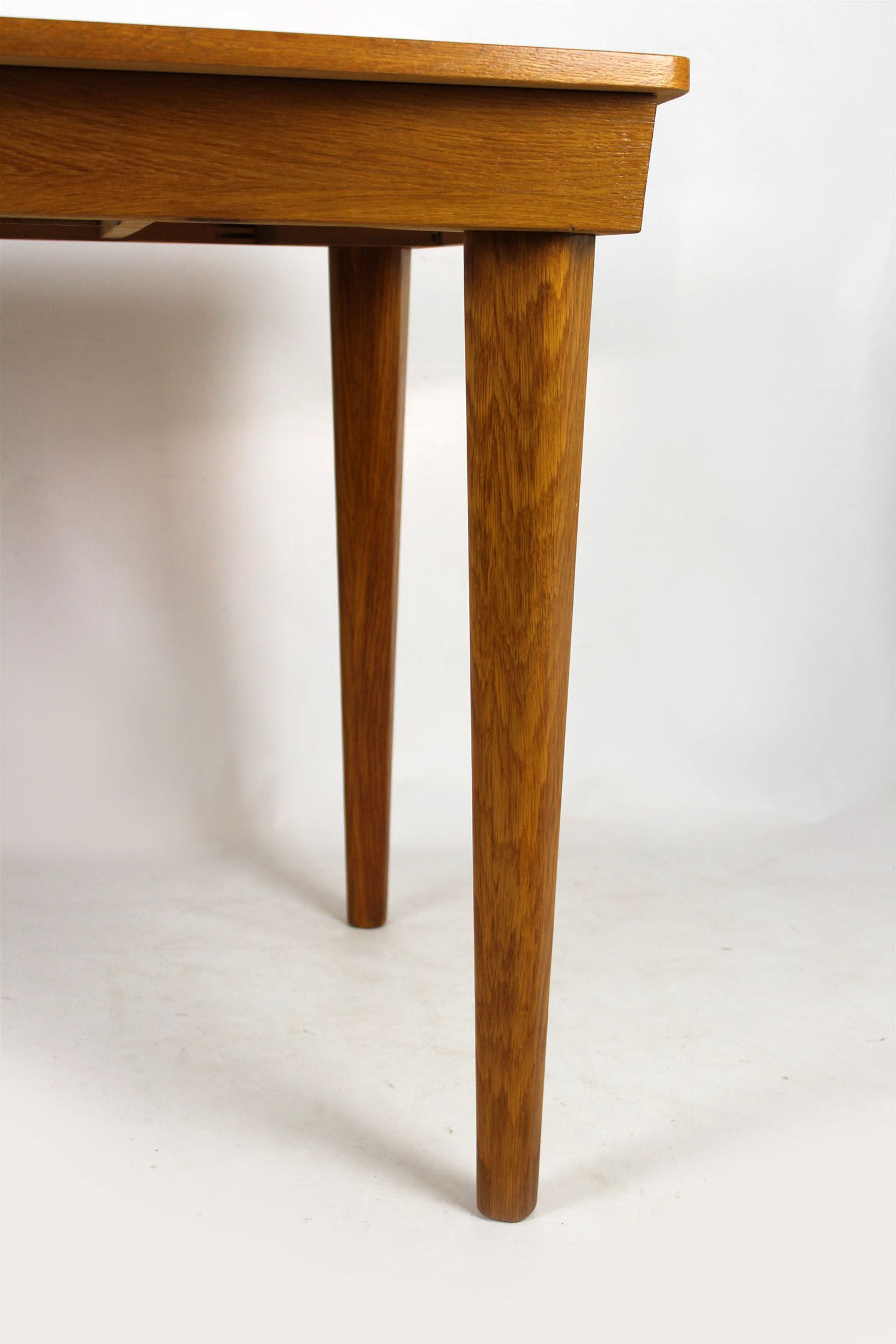 Oak veneered folding dining table from UP Závody 1960 s