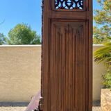 Gothic walnut sideboard / dresser