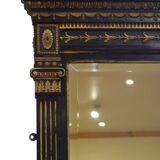 English overmantel mirror h161cm