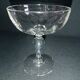 14 Champagne glasses in 19th century blown glass