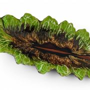 Mid-Century Majolica Centerpiece by Vallauris, Handmade, 1950s France