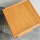 French split bamboo pedestal / plinth, 1970s