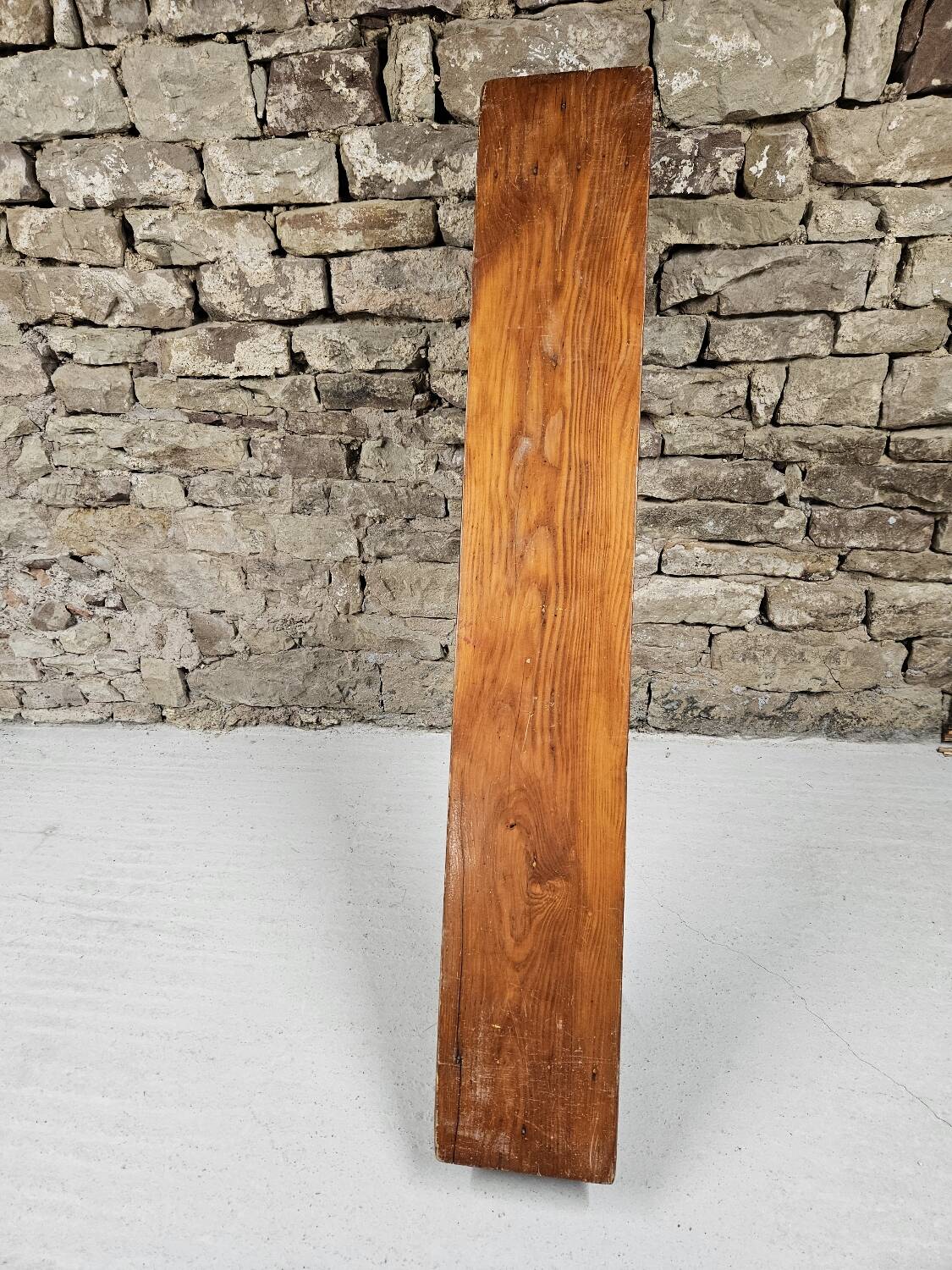 solid pine bench nursery school 1970 vintage