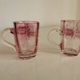 Licorera / jarra francesa y vasos – art noveau