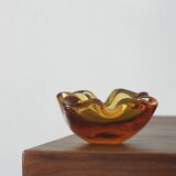 Vintage Italian Glass Bowl, 1970s