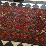 Tapis d'orient ancien persan fait main malayer 215 x 130