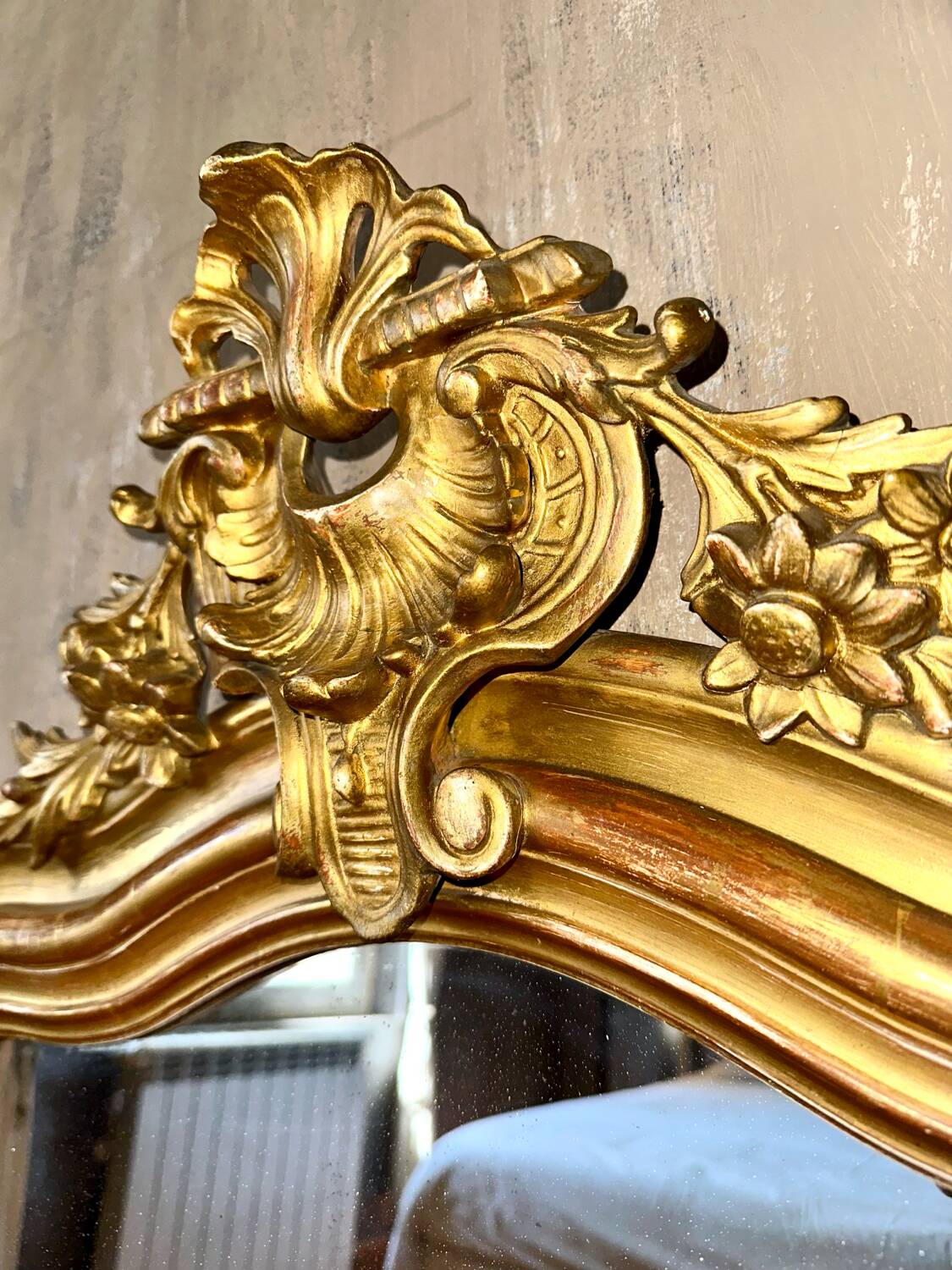 Miroir ancien Louis-Philippe XIXème