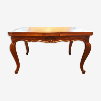 Louis XV-style dining table with 2 extension cords