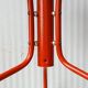 Red & gold metal tripod plant holder