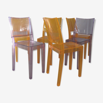 Lot de 6 chaises "La Marie" par Philippe Starck pour Kartell