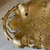 Solid brass fruit bowl