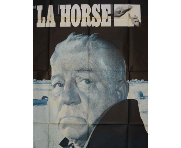 Movie poster "La Horse " 1970 Jean Gabin, Marc Porel... | Selency