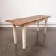 Fine and long farm table