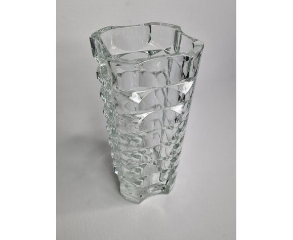 Vase En Verre Moule Verrerie Cristallerie D Arques Vintage De Style Art Deco 25 Cm Selency Vase En Verre Moule Verrerie Cristallerie D Arques Vintage De Style Art Deco 25 Cm Selency