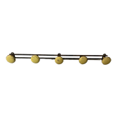 Patère 5 boules années 50