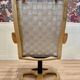 FAUTEUIL ET SON OTTOMAN "DESIGN SCANDINAVE".
